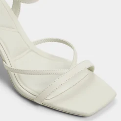 Block Heels^ALDO Stellare White/bone