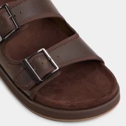 Sandals^ALDO Sunnyside Dark Brown