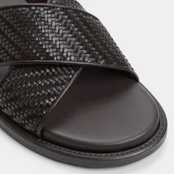 Sandals^ALDO Tarik Dark Brown