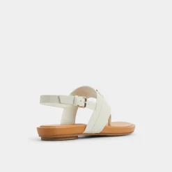Flat Sandals^ALDO Taylen White/Bone