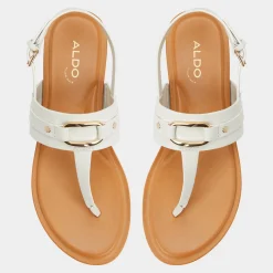 Flat Sandals^ALDO Taylen White/Bone