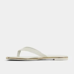 Thong Sandals|Flat Sandals^ALDO Theao White/Bone