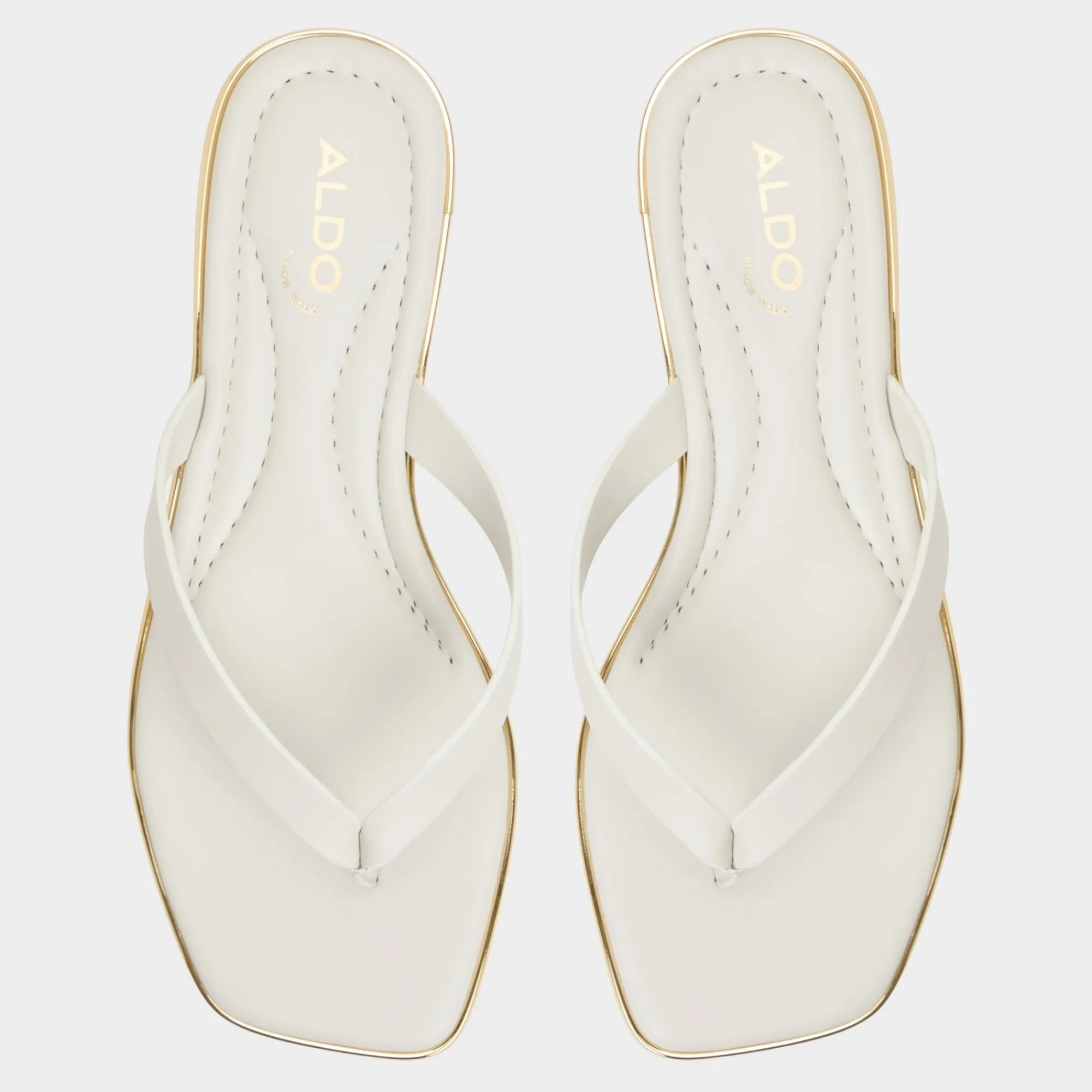 Thong Sandals|Flat Sandals^ALDO Theao White/Bone