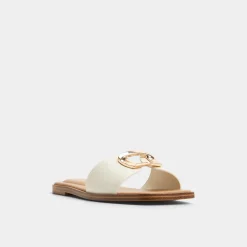 Flat Sandals^ALDO Tidella White