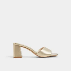 Mules|Block Heels^ALDO Tisha Gold