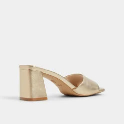 Mules|Block Heels^ALDO Tisha Gold