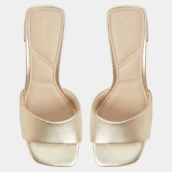 Mules|Block Heels^ALDO Tisha Gold