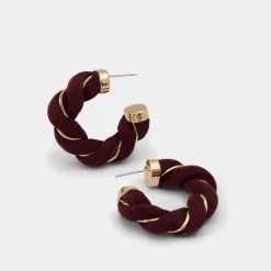 Accessories|Earrings^ALDO Twists Bordo