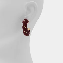 Accessories|Earrings^ALDO Twists Bordo