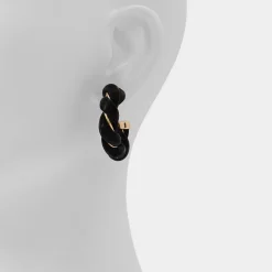 Accessories|Earrings^ALDO Twists Black/gold multi