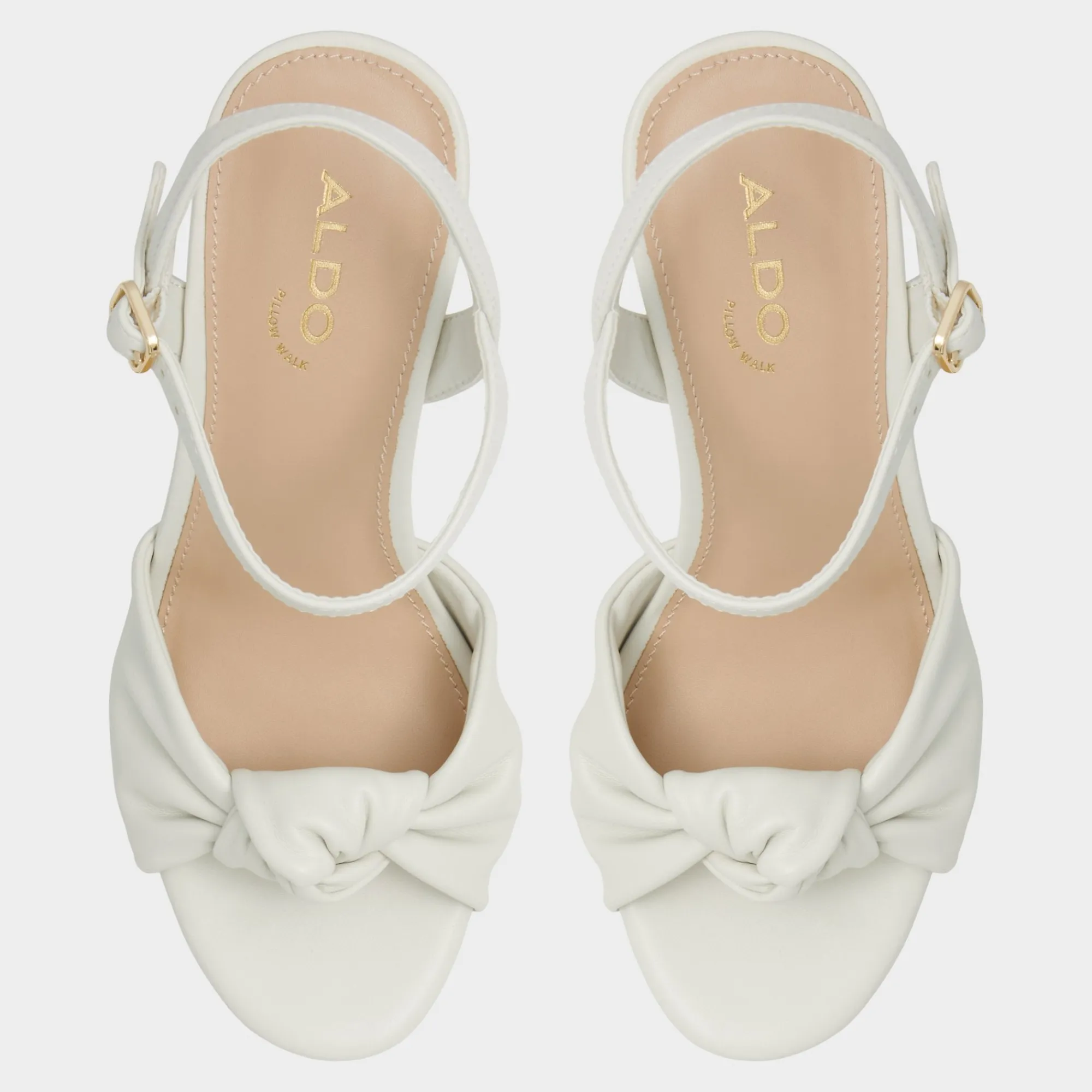 Platform Heels^ALDO Ulialdan White/Bone