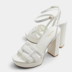 Platform Heels^ALDO Valaberel Open white