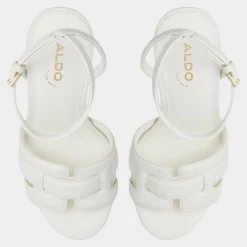 Platform Heels^ALDO Valaberel Open white