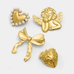 Accessories|Pins & Brooches^ALDO Valentiinna Gold/clear multi
