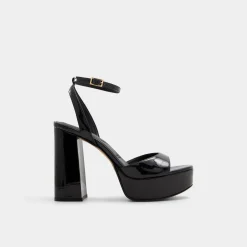 Platform Heels^ALDO Valoria Black
