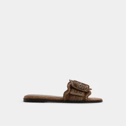 Flat Sandals^ALDO Wavysally Light brown