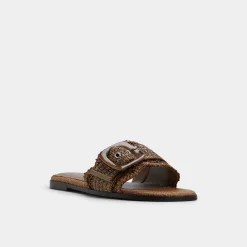 Flat Sandals^ALDO Wavysally Light brown