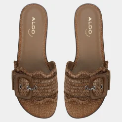 Flat Sandals^ALDO Wavysally Light brown