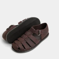 Sandals^ALDO Wildhaven Brown Overflow
