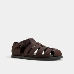Sandals^ALDO Wildhaven Brown Overflow