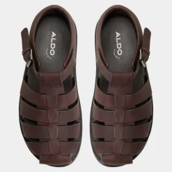 Sandals^ALDO Wildhaven Brown Overflow