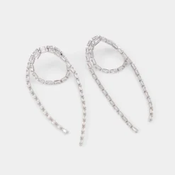 Accessories|Earrings^ALDO Wude Silver/clear multi