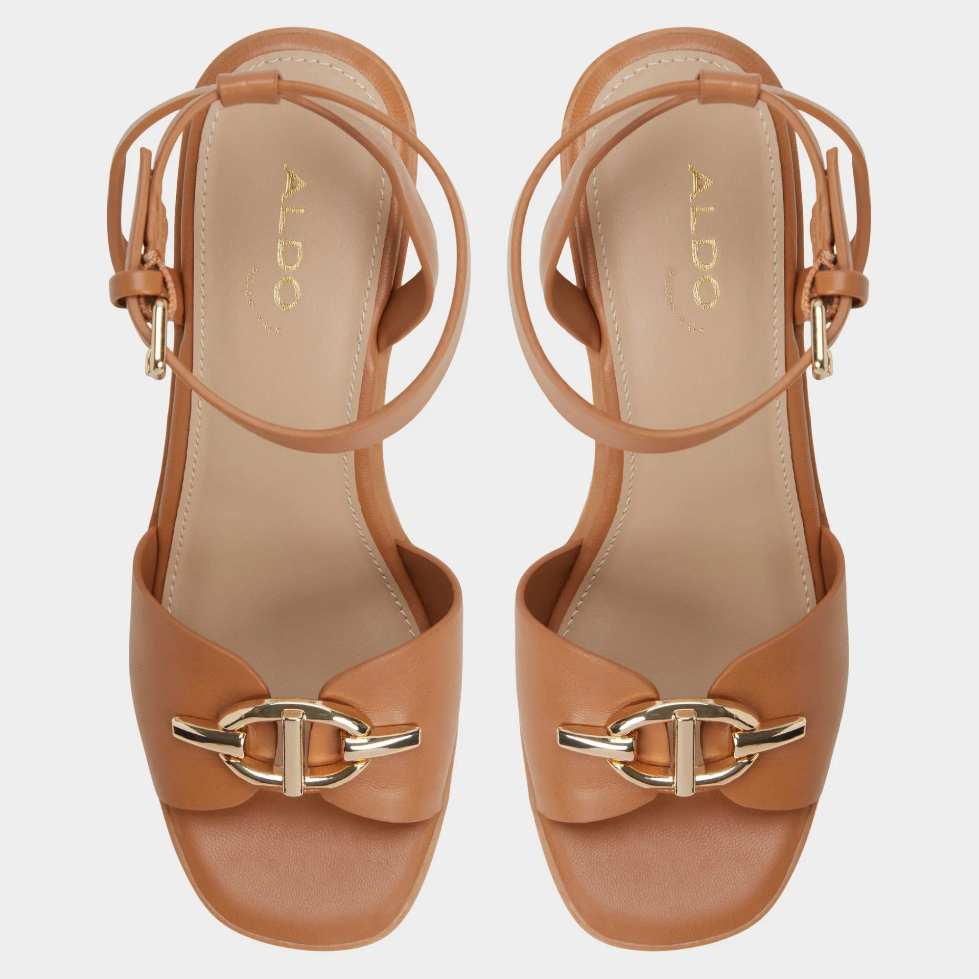 Wedge Sandals^ALDO Ybylin Medium Brown