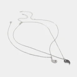 Accessories|Necklaces^ALDO Yintomyyang Black/Silver Multi
