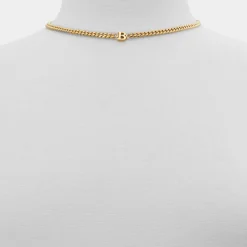 Accessories|Necklaces^ALDO Yourletters Dark Yellow